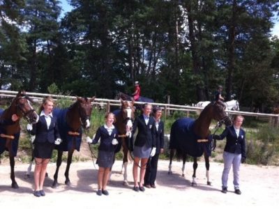 Europoney Fontainebleau il primo giorno.