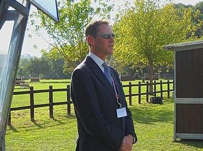 A DRESSAGE DAY WITH NICK BURTON.