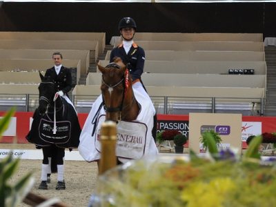 CDI-W Lyon Grand Prix: vince la Cornelissen grande terza Valentina!