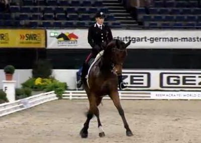 CDI-W Stoccarda: Valentina terza vince la  Langehanenberg