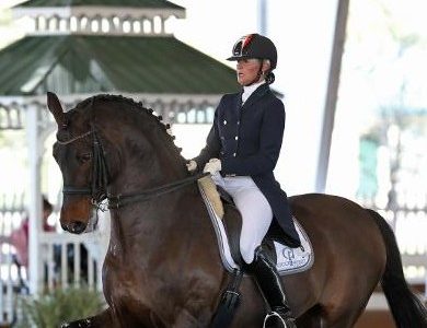 CDI 3* Palm Beach: il Grand Prix a Petersen, settimo posto per Silvia Rizzo.