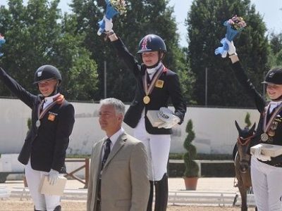 EC Arezzo: Phebe Peters raddoppia, oro anche nella kur.