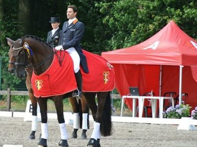 CDI 3* Kapellen: Tommie Visser nel Freestyle.