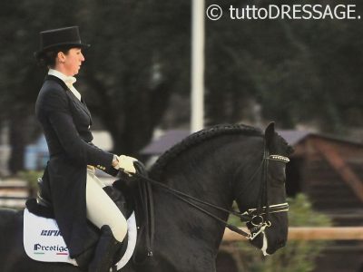 CDI3* Arezzo: terzo posto per Claudia Montanari nel Prix St. Georges