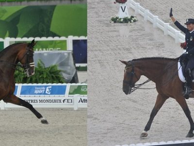 Caen 2014: Ester e Federica nel Grand Prix del primo giorno di gara.