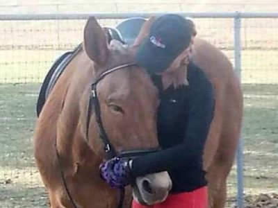 Un mulo di nome Dyna alle Finali USA di Dressage.