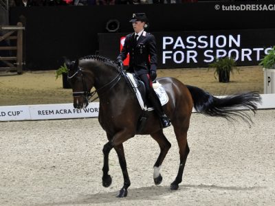 Valentina mantiene il terzo posto in Coppa del Mondo.