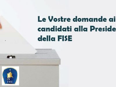 Intervistiamo insieme il futuro Presidente della FISE.
