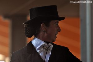 Claudia Montanari prosegue al meglio il ritorno di Maximillian in gara (photo © tuttoDRESSAGE).