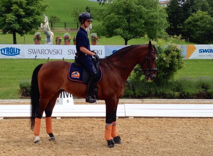 Leonardo Tiozzo e Randon presso il centro Swarovski