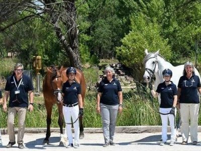 EC Vidauban: Fantastiche Azzurre Junior, quinte nella classifica a squadre!!
