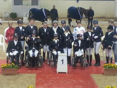 CPEDI 3* Arezzo:vince una magnifica Italia, Morganti da spettacolo è personal best nel freestyle!