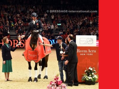 CDI-W Olympia: Hester commosso per la prima vittoria a Londra.