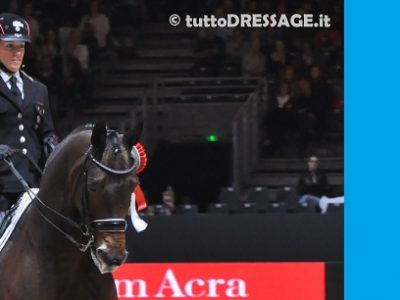 CDI-W  Salzburg:  Valentina Truppa quarta nel Grand Prix di Coppa del Mondo