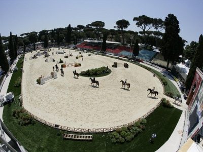 Piazza di Siena per Roma 2024.