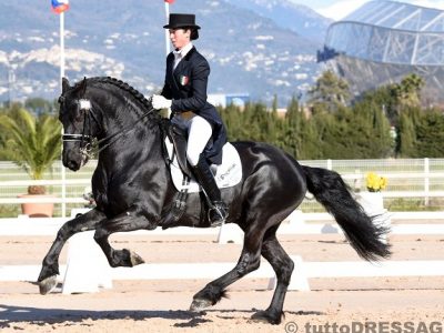 CDI3* Nizza: Montanari che grinta!St Georges alla belga Verwimp.