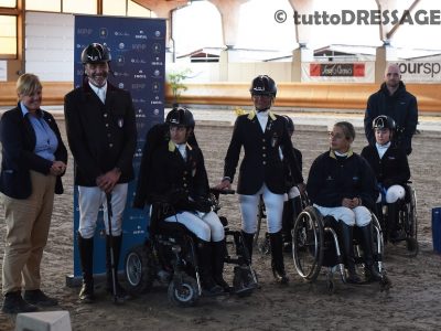 CPEDI 3*: Italia in vetta a Sommacampagna