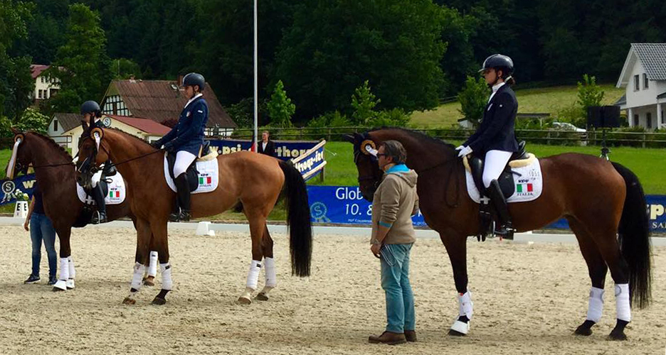 Chiudono la classifica della Coppa delle Nazioni Children gli azzurrini con il terzo posto (photo courtesy: Haydee Civello).