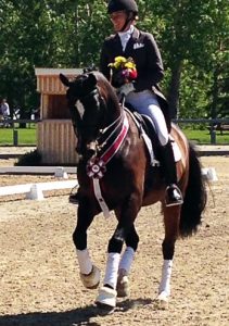 Karen Pavicic e Don Daiquiri dominatori a Calgary in Canada (photo courtesy: KP Dressage).