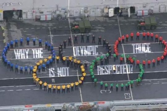 Perchè la tregua olimpica non viene rispettata? (photo courtesy: bikeitalia.it).