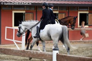 Lucia Berni e Ginevra Coperrchio protagoniste a Novi Ligure nella preparazione finale verso gli Europei di Spagna (photo © tuttoDRESSAGE).