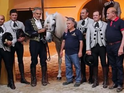 Bocelli alla Real Escuela