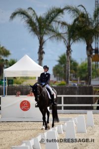 Caterina Neri ed Enterteiner (photo © tuttoDRESSAGE).