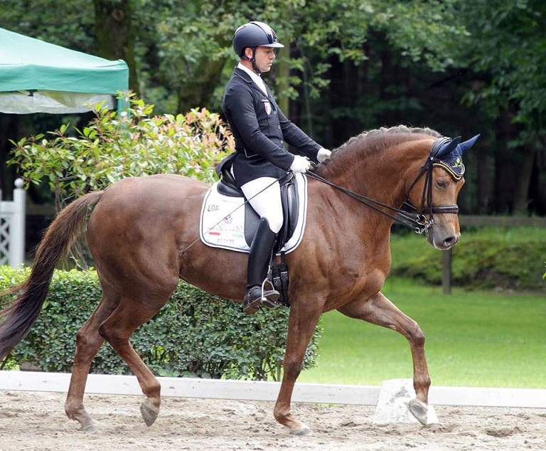 Alessio Corradini e Levinia (photo courtesy: team Corradini).