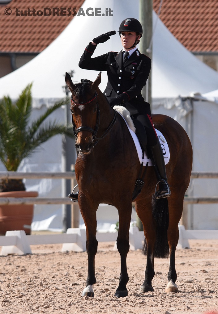 Monica Iemi e Luminosa (photo © tuttoDRESSAGE).
