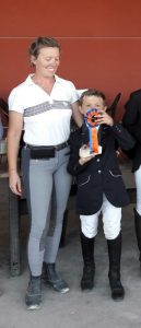 Edoardo Zara con l' orgogliosa mamma ed istruttrice Paola Lerma in evidenza anche a Novi (photo courtesy: Scuderia SDan Giacomo di Roccagrimalda).