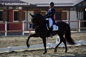 Nausicaa Maroni ed Embajador (photo © tuttoDRESSAGE).