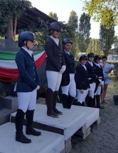 Margherita Josi Paglieri sul gradino più alto del podio ad Alessandria. (photo courtesy: team Paglieri).