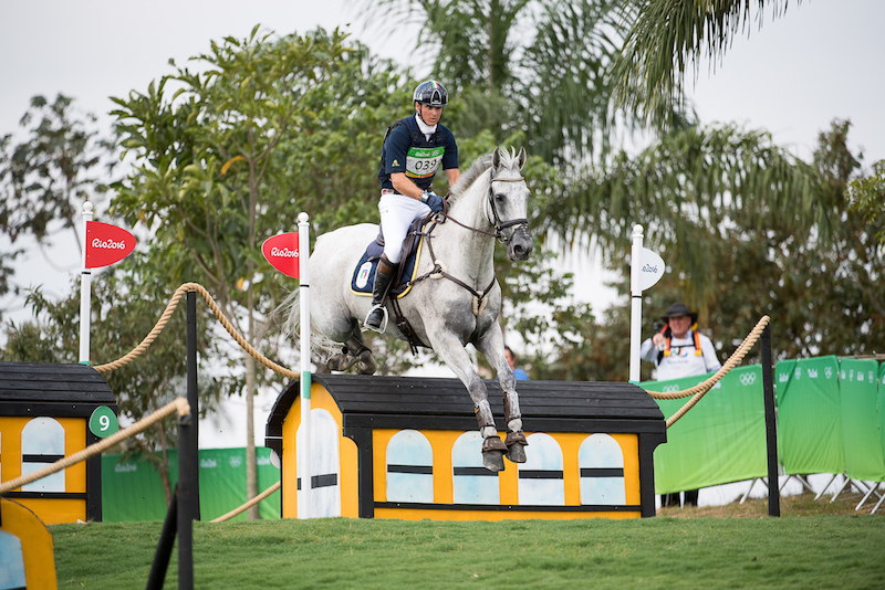 Pietro Roman in sella a Barraduff (photo © FISE/Jon Stroud Media)