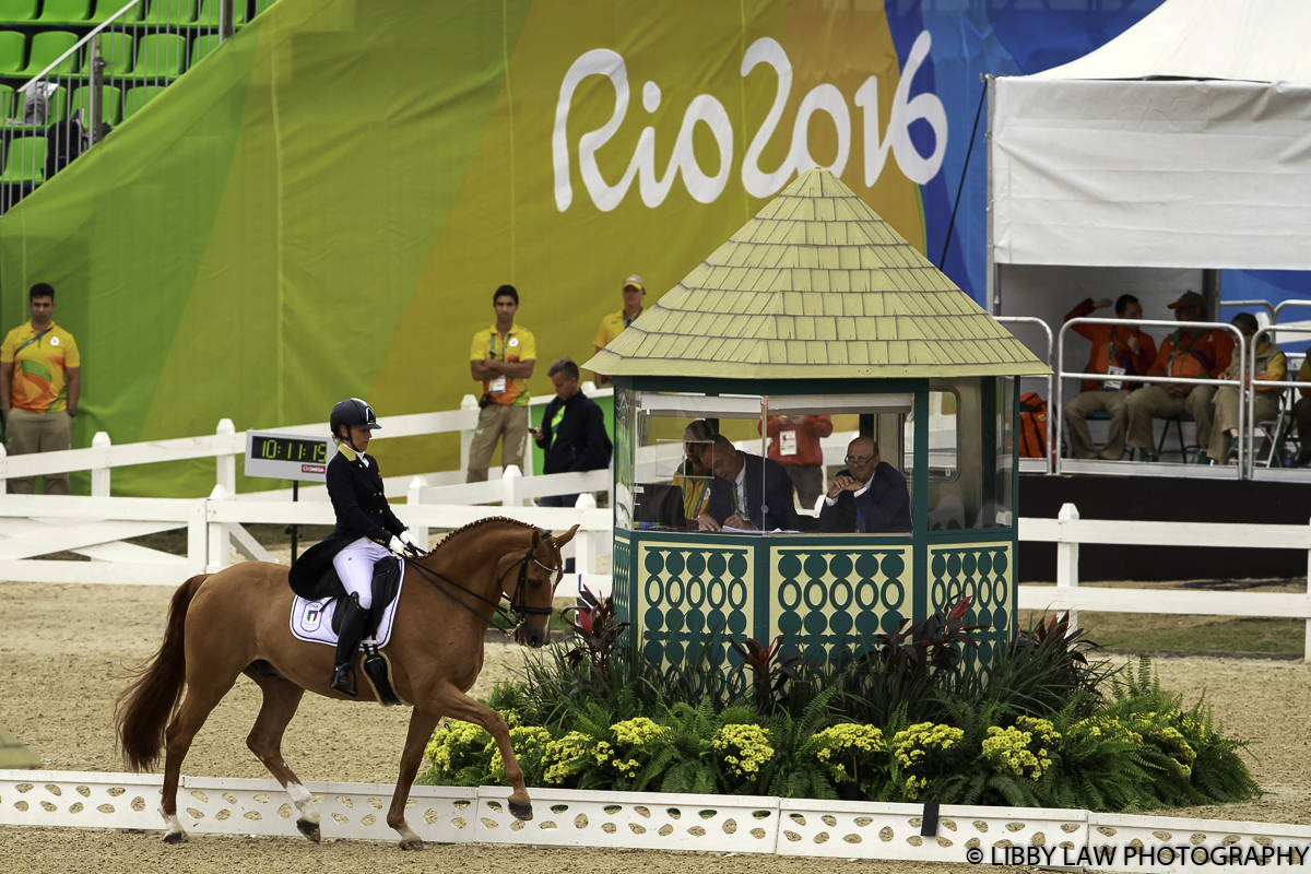 Valentina Truppa e Chablis in gara al Deodoro Park alle Olimpiadi di Rio . (photo © Libby Law Photography).