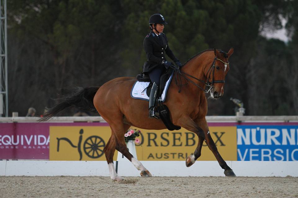 Ester Soldi ed Harmonia (photo courtesy: Team Soldi).