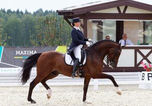 Regina Isachkina e Rubinio Royal (photo courtesy: Maxima Stables © Rui Pedro Godinho).