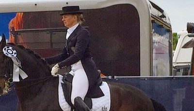 Pia Laus sopra il 70 per cento bravissima al CDI4* di Donaueschingen