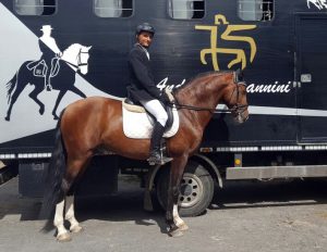 Andrea Giovannini con il PSL Figaro di Eva Rosenthal (photo courtesy: team Giovannini).