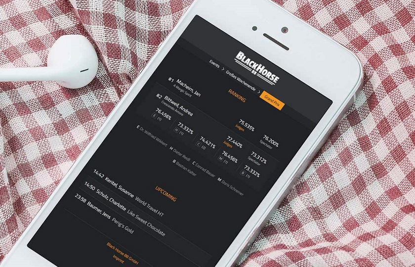 La App per votare installata su uno smart phone (photo © Blackhorse 88).