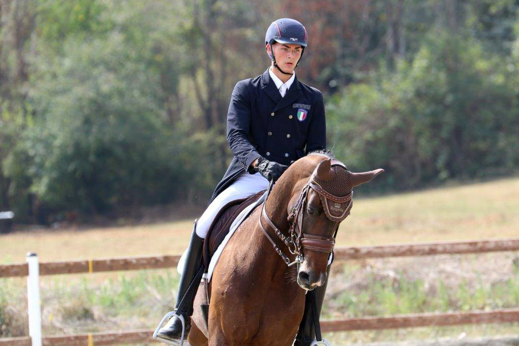 Filippo Di Marco in azione a Novi Ligure con Rockabella. (photo courtesy: team Il Cavallino).
