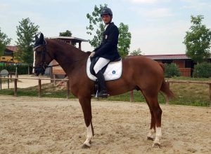 Andrea Giovannini e Ramato del Castegno (photo courtesy: team Giovannini).