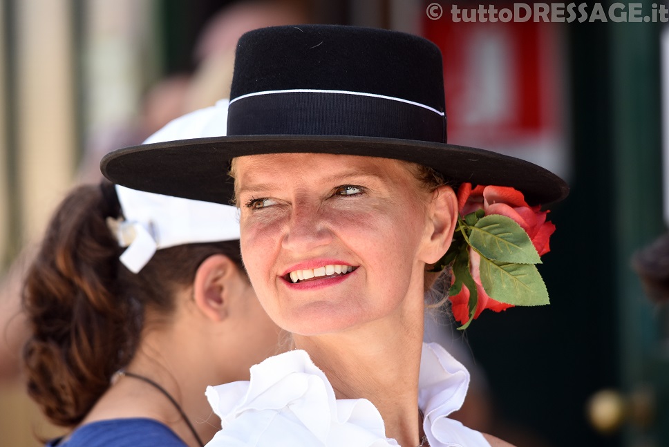 L' amazzone elvetica Petra Peter sempre una protagonista del Master Iberico (photo © tuttoDRESSAGE).