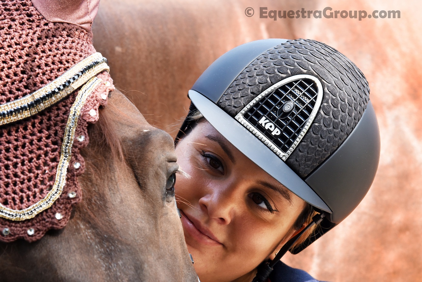 Valentina Croce solo a guardarla capisci subito quanto sia innamorata dei suoi cavalli....(photo © Equestra Group / tuttoDRESSAGE).