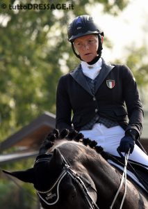 Nausica Maroni protagonista sia nel big che nello small tour (photo © tuttoDRESSAGE).