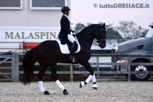 Nausicaa Maroni ed Embajador vincitori del Master nella Reyale di livello GP (photo © tuttoDRESSAGE).