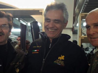 Andrea Bocelli a Fieracavalli, Giovannini e Soleada danzano per lui.