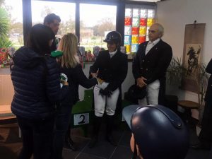 Premiazione del Prix St. Georges con Claudia Polimeni Frezza (photo courtesy: C.P. Frezza).