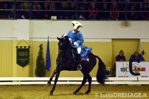 Tutto il pubblico con il fiato sospeso all' HorseBridge per la prova finale di Nausicaa ed Embajador (photo © tuttoDRESSAGE).