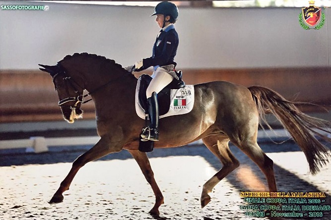 Alessia Volpini e May vincitori della Finale di Coppa Italia nei Children (photo © Sasso Fotografie).