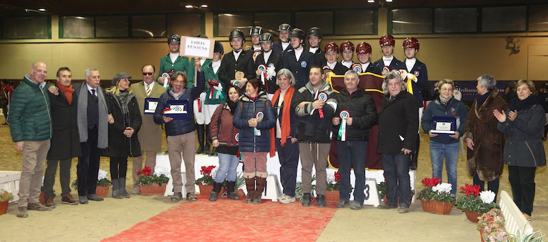 Secondo posto per la Lombardia, terza il Veneto (credits: FISE)